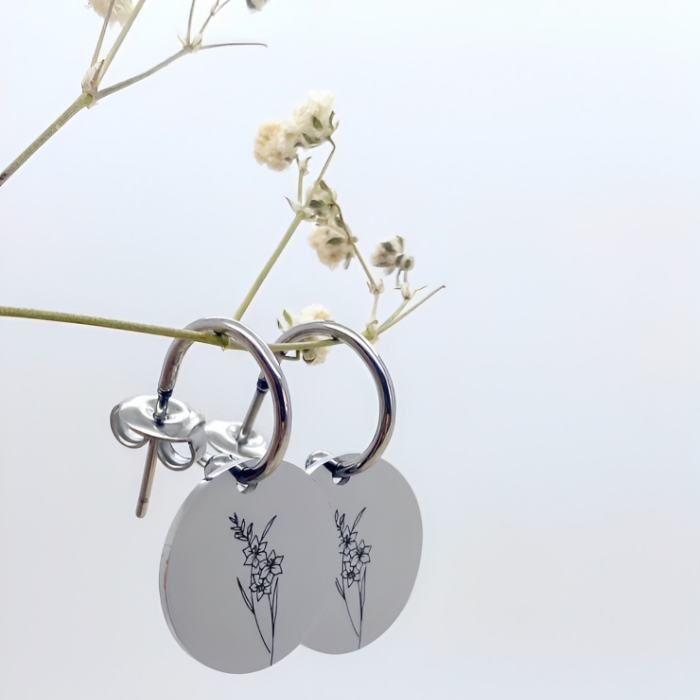 Vanessa Birthflower Earrings